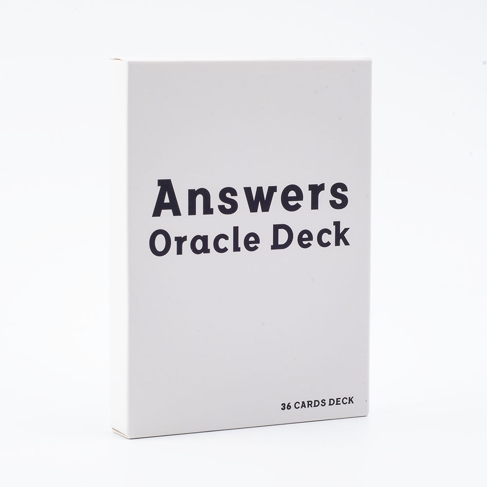 Board Game Quantum - Respostas oracle deck 36 cartas mensagens