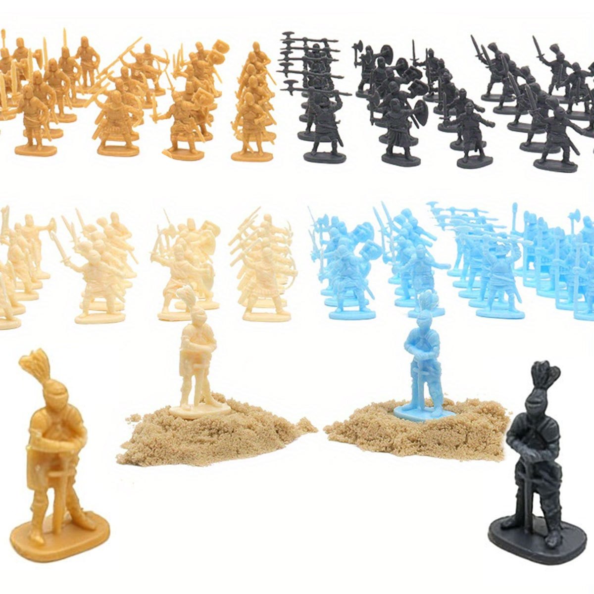 Board Game War - 49 Peças de Mini Figuras de