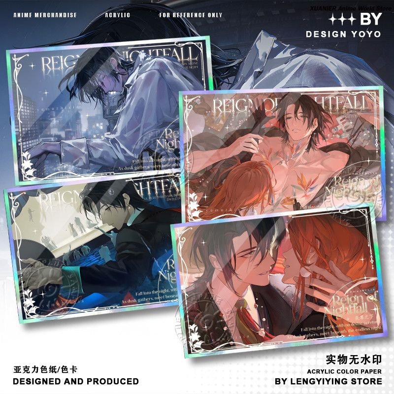 Board Game Card - Periférico de Anime REIGN OF NIGHTFALL