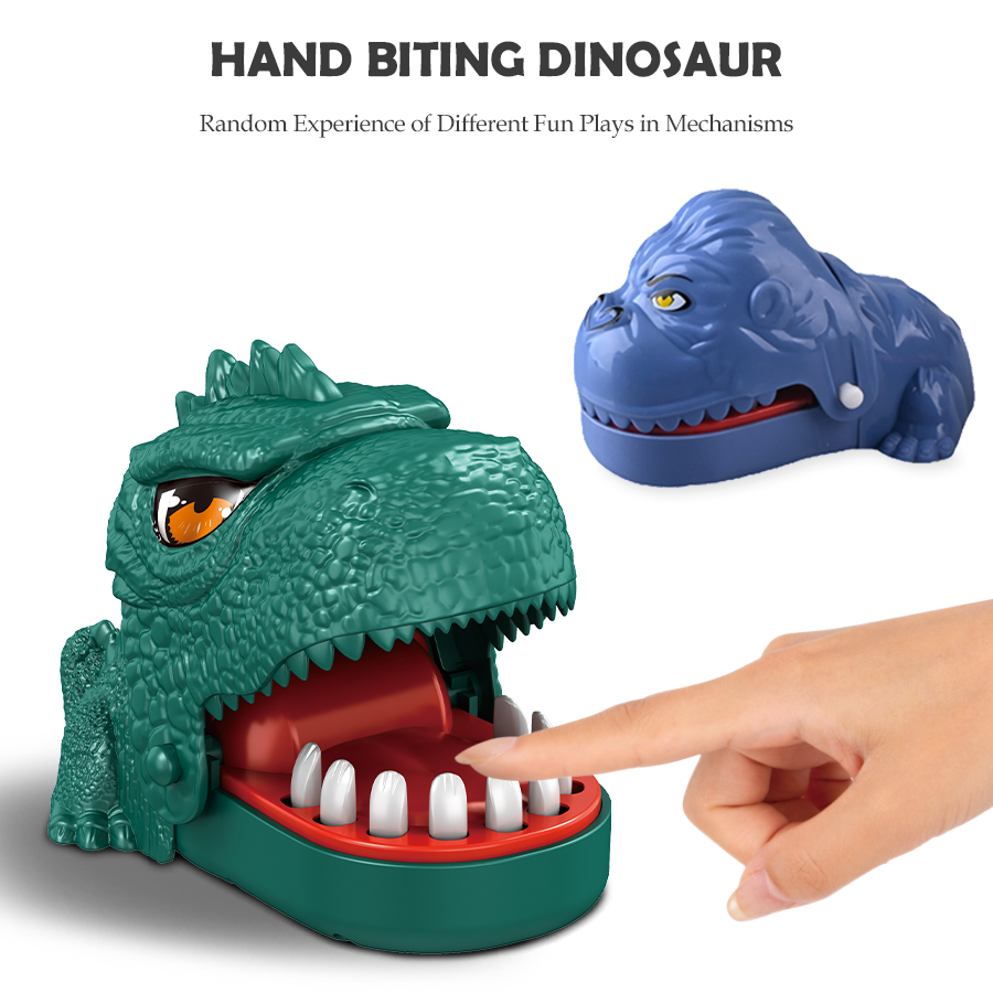 Board Game Electronic Table - Dinossauro dentes mordendo dedo brinquedos, Dentista