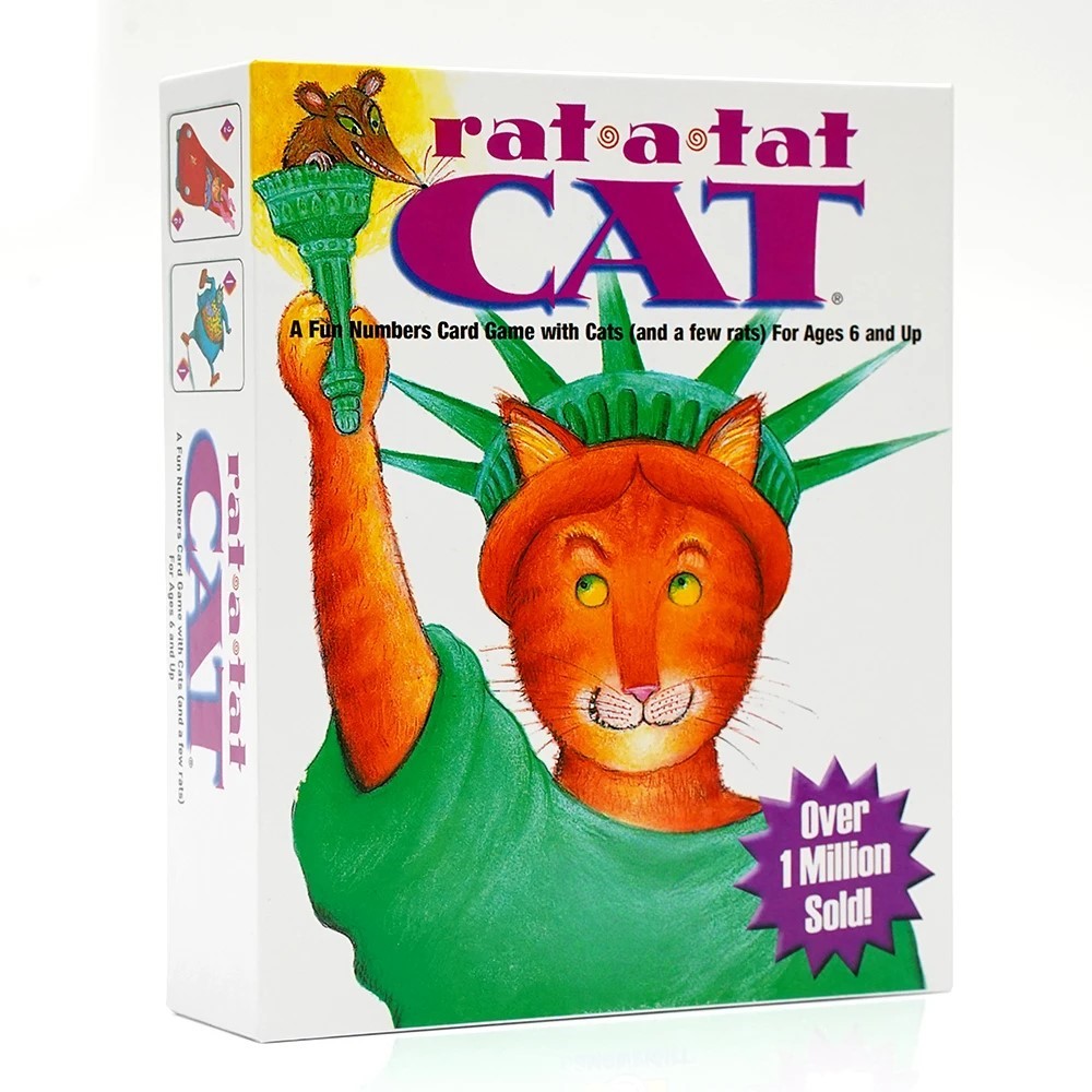 Board Game Night - Rat A Tat Cat Fun Numbers,