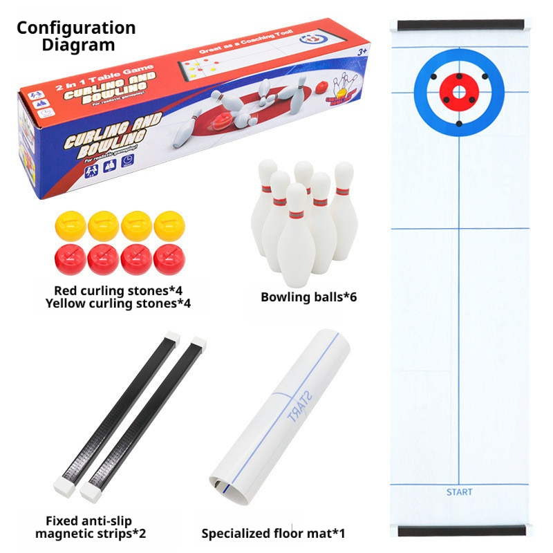 Board Game Electronic Table - Novo Jogo de Mesa Mini Curling