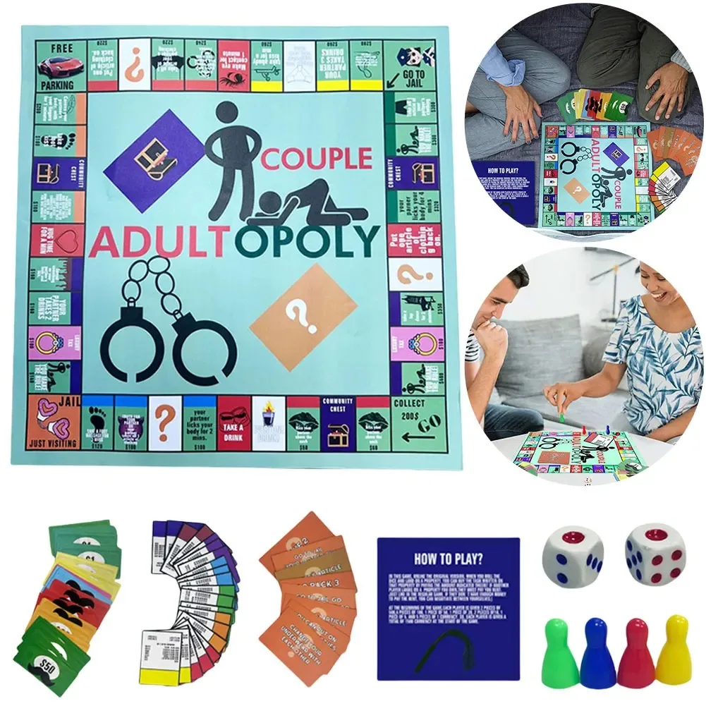 Board Game Coup - Jogo de Tabuleiro Adultopoly para Casais,