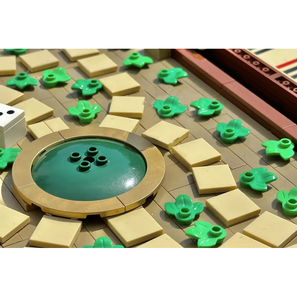 Board Game Jumanji - MOC Jumanji Jogo de Tabuleiro Tijolos