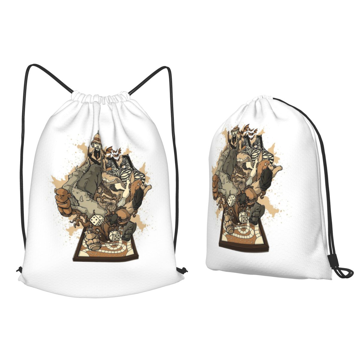 Board Game Jumanji - Mochilas para jogos de tabuleiro Jumanji,