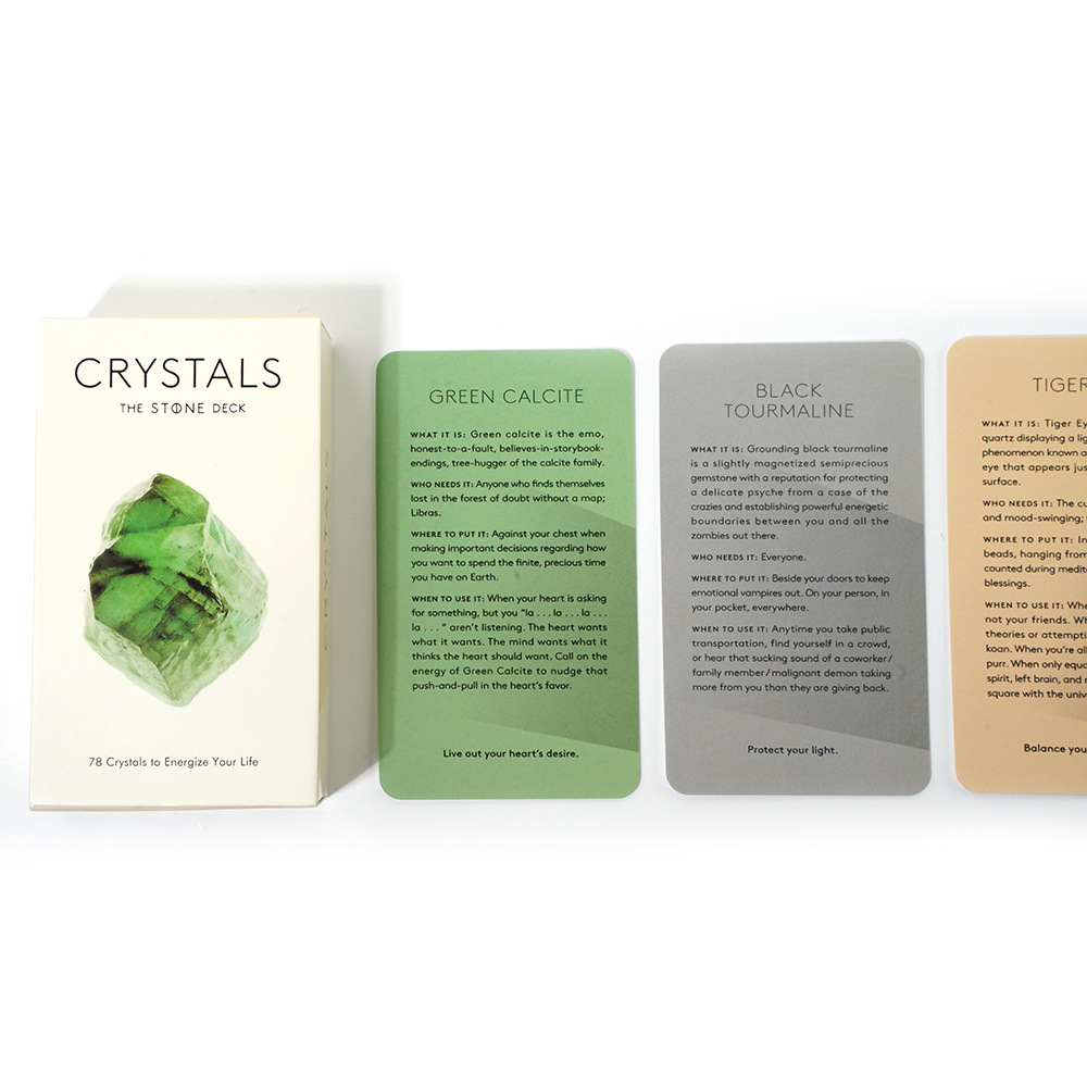 Cristais tarô cartas oracle ba - Board Game Quantum avaliação e preço