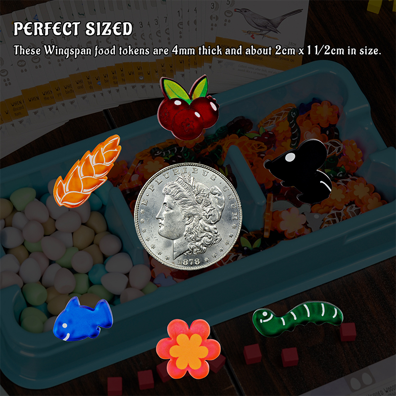 Tokens de recursos alimentares - Board Game Loop avaliação e preço
