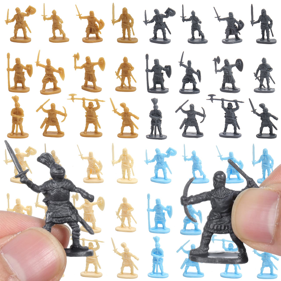49 Peças de Mini Figuras de So - Board Game War avaliação e preço