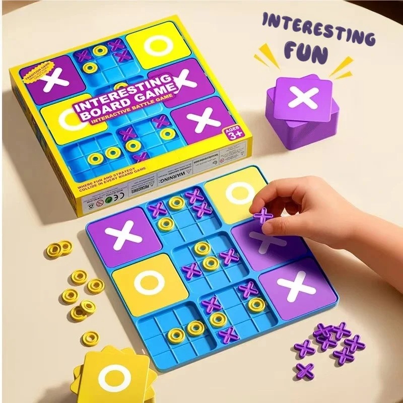 Novo Jogo de Tabuleiro Tic-Tac - Board Game Electronic Table avaliação e preço