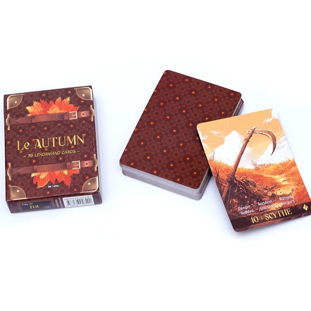 Lenormand tarô baralho le outo - Board Game Quantum avaliação e preço