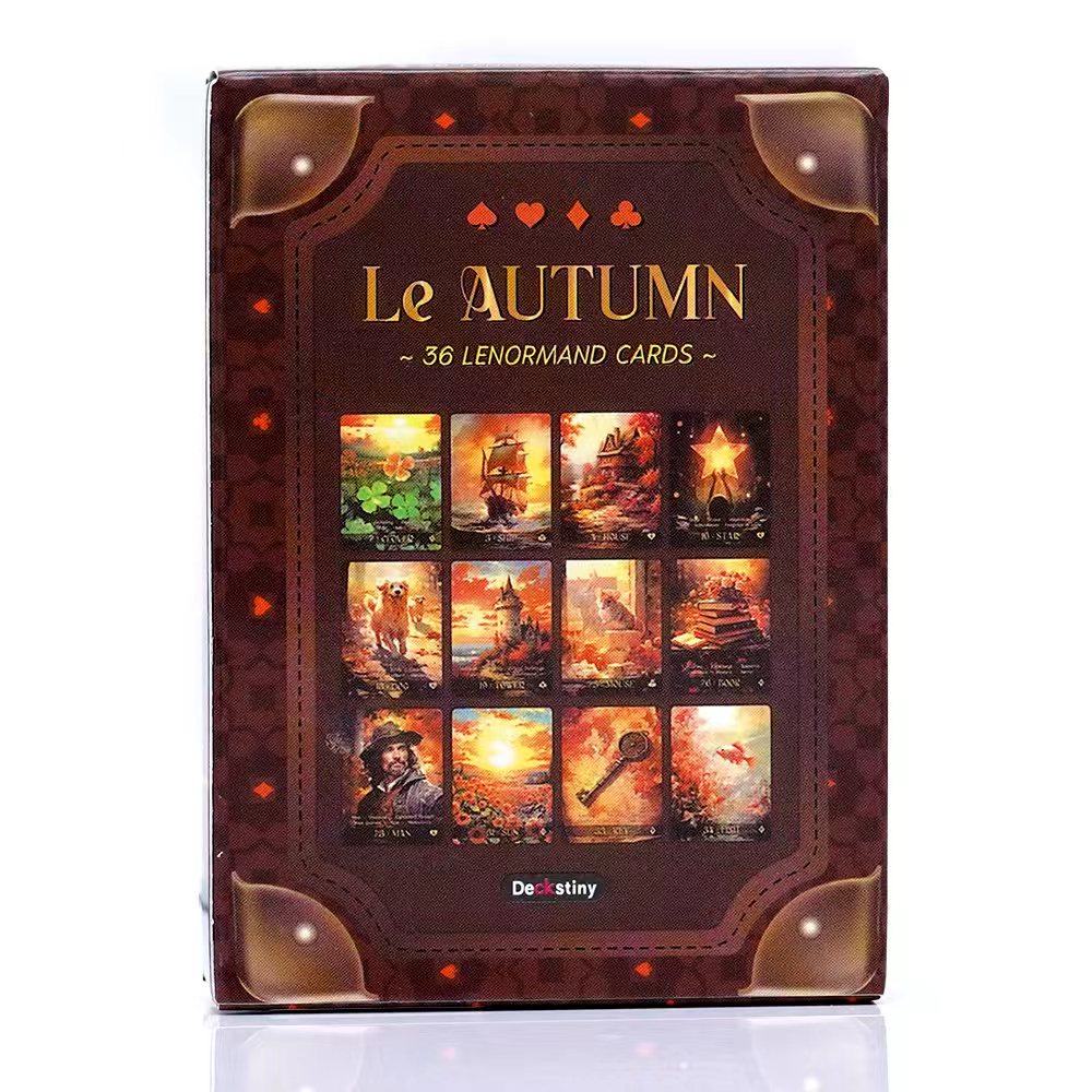 Lenormand tarô baralho le outo - Board Game Quantum avaliação e preço