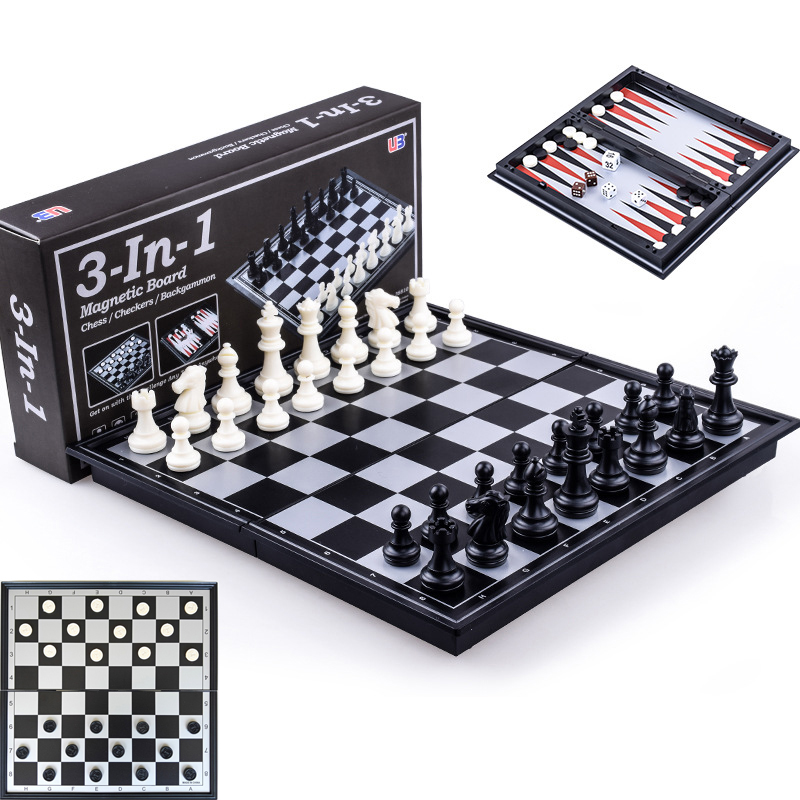 Xadrez magnético dobrável 25cm - Board Game Operation avaliação e preço