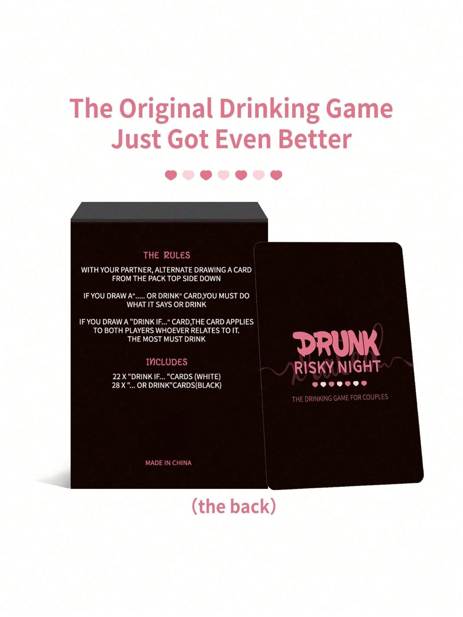 Jogo de Cartas Drunk Risky Nig - Board Game Night avaliação e preço