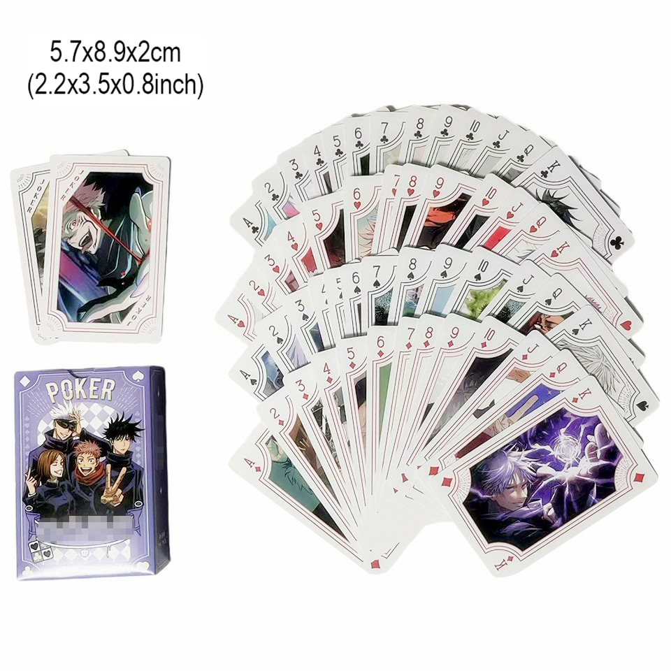 Cartas de Poker Jujutsu Kaisen - Board Game Jumanji avaliação e preço