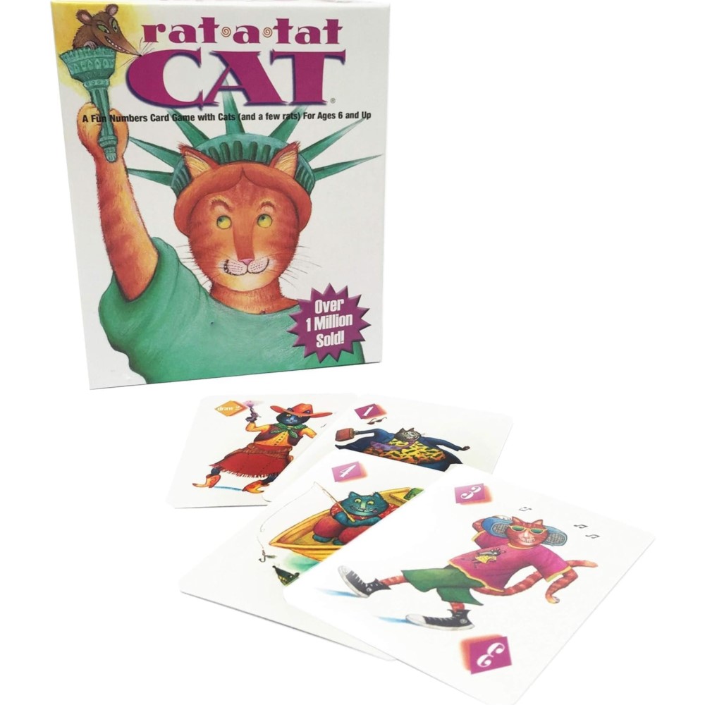 Rat A Tat Cat Fun Numbers, jog - Board Game Night avaliação e preço