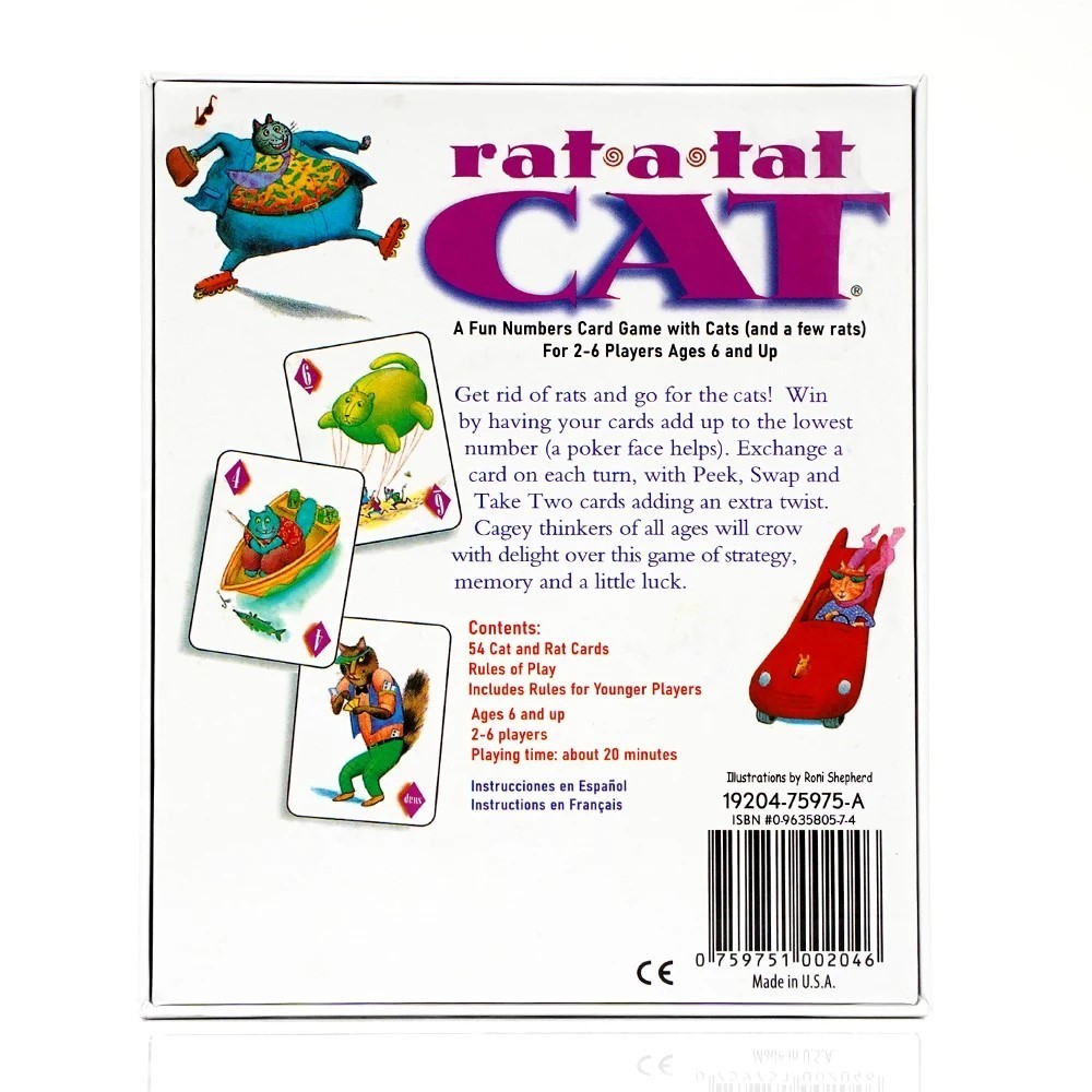 Rat A Tat Cat Fun Numbers, jog - Board Game Night avaliação e preço