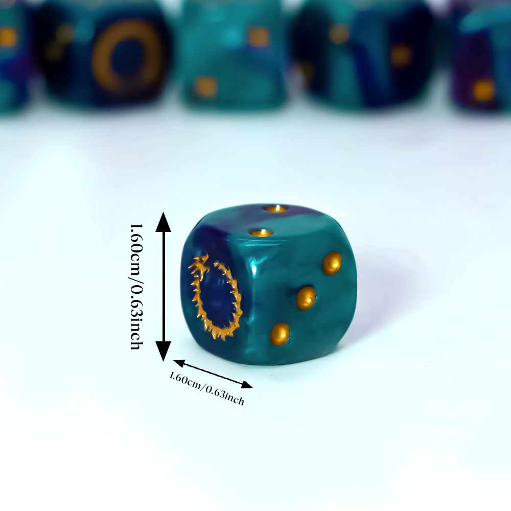 Conjunto de Dados D6 Poliédric - Board Game Electronic Table avaliação e preço