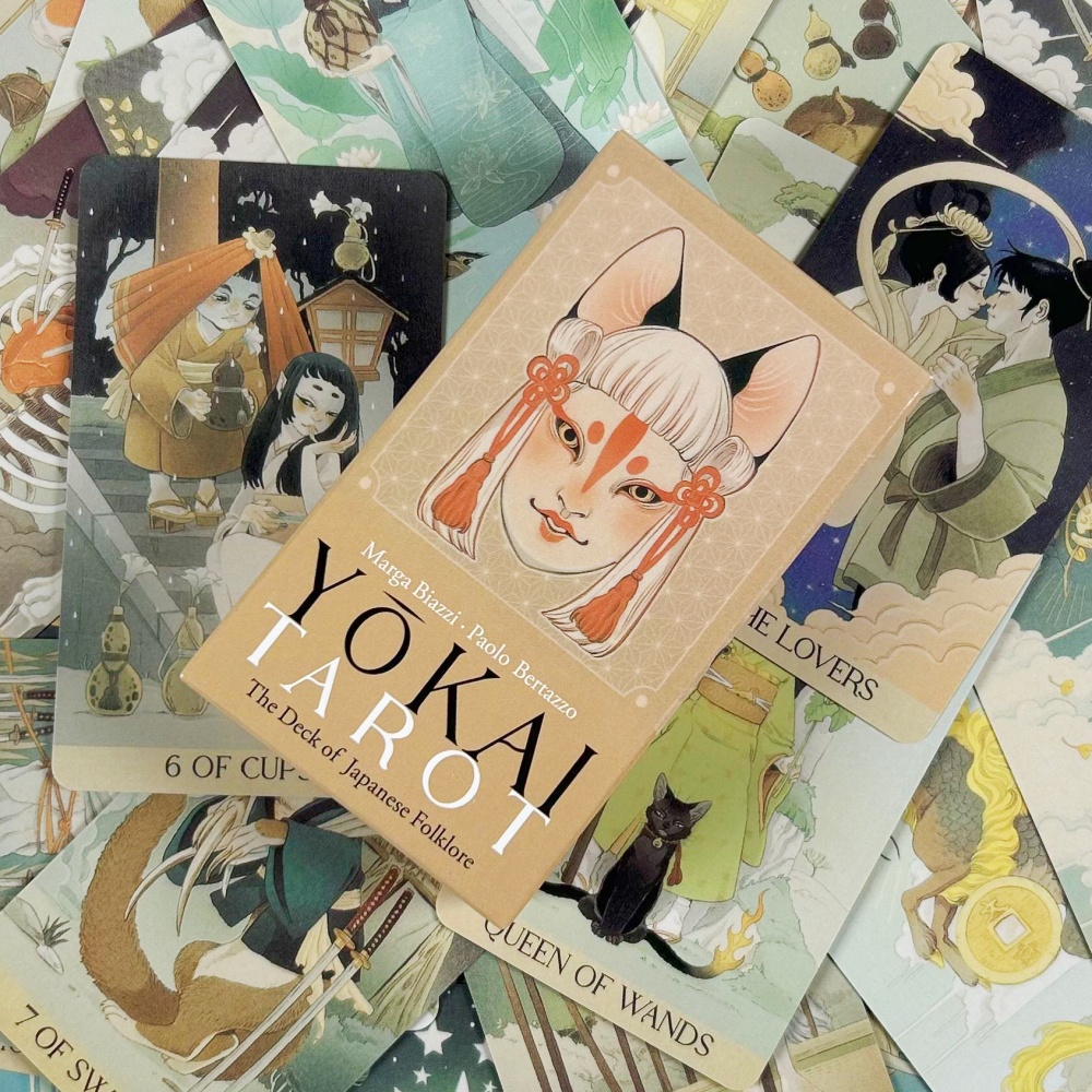 Baralho de tarô yokai, 78 peça - Board Game Root avaliação e preço