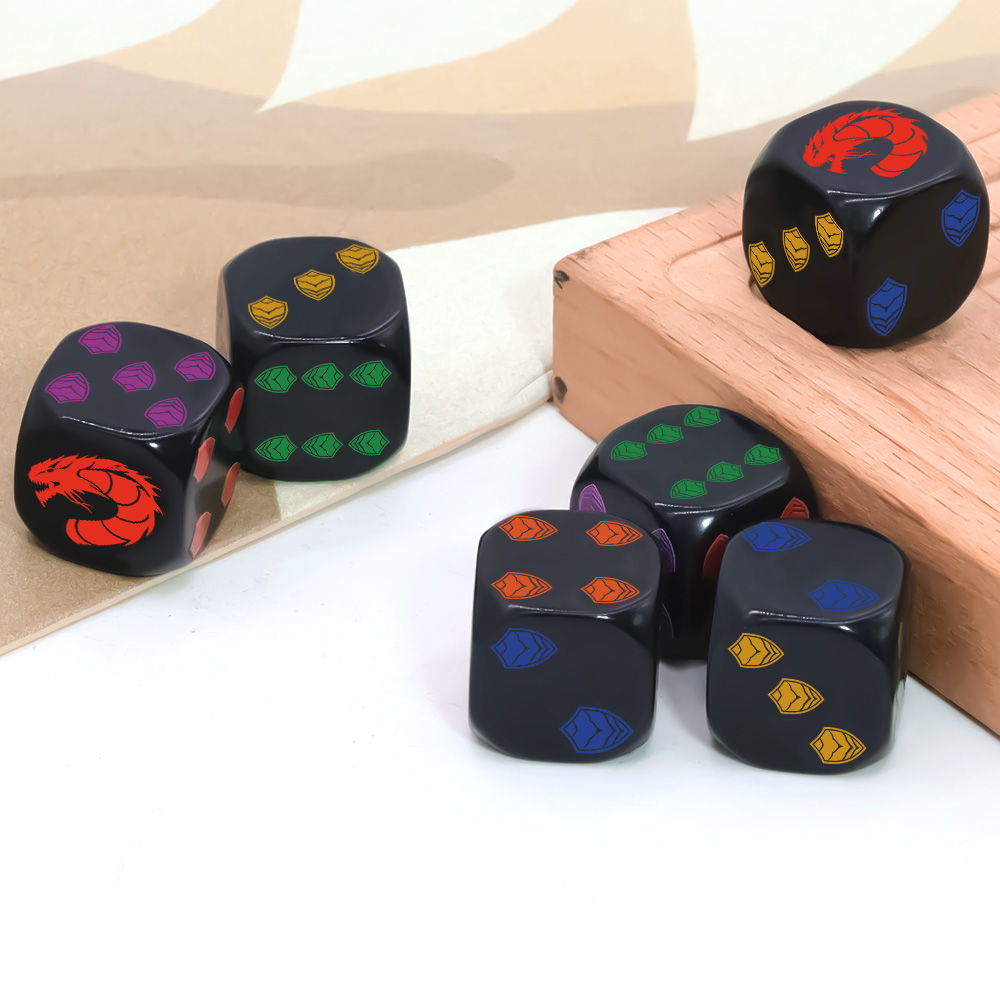 Conjunto de Dados Poliédricos  - Board Game Night avaliação e preço