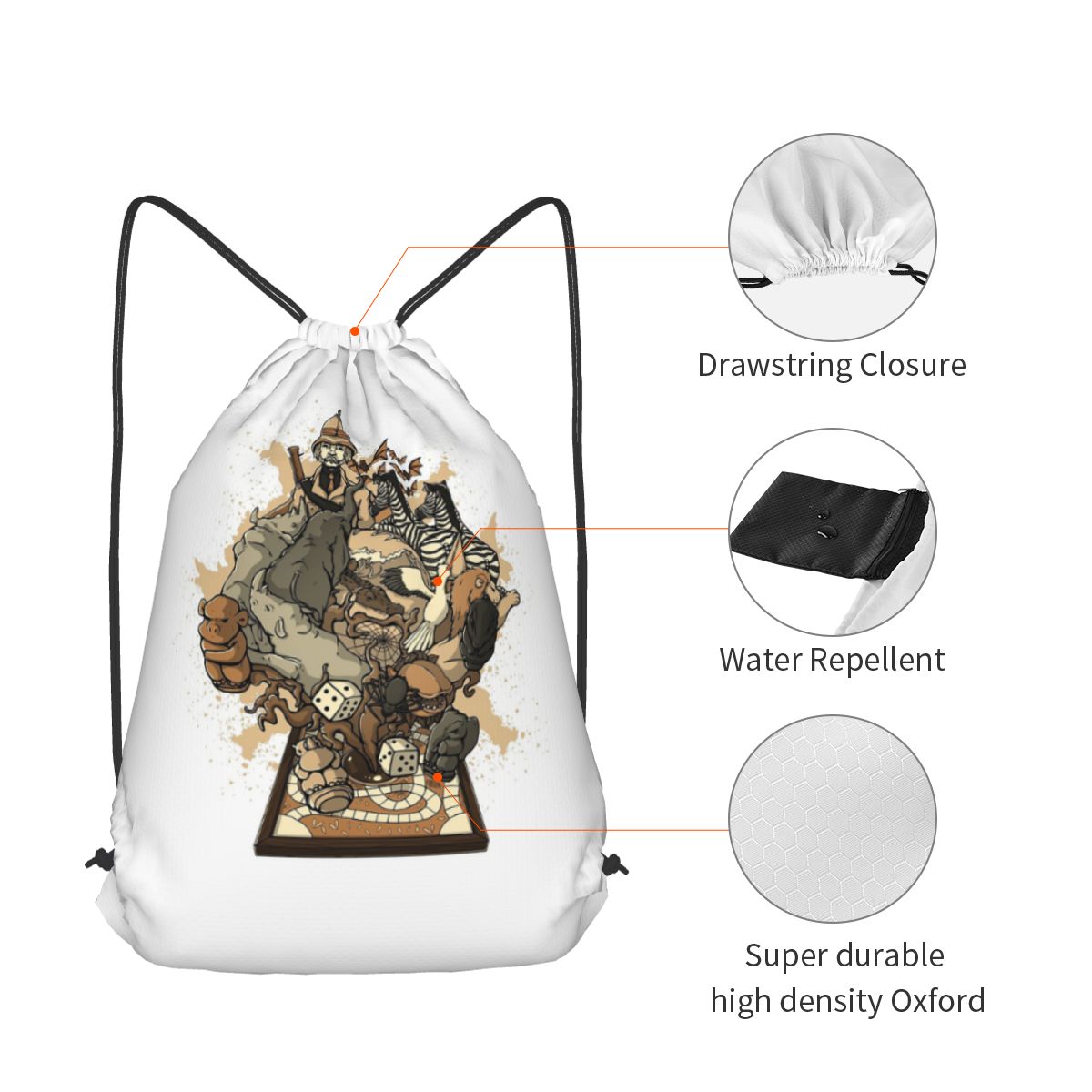 Mochilas para jogos de tabulei - Board Game Jumanji avaliação e preço