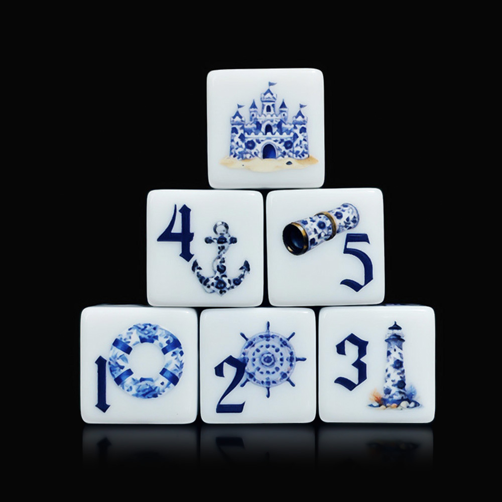 12 Peças de Dados Acrílicos D6 - Board Game Electronic Table avaliação e preço